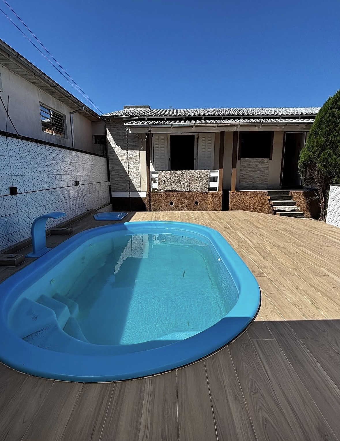 Casa com piscina na Brasília